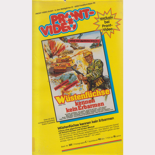 Wüstenfüchse kennen kein Erbarmen (VHS - DE)