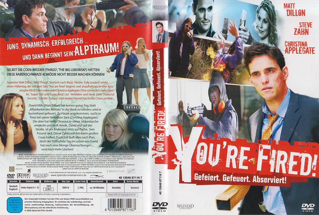 You're Fired! - Gefeiert. Gefeuert. Abserviert! (DVD - 2005 - DE)