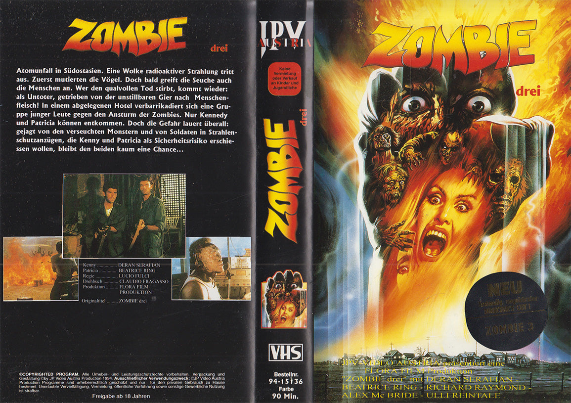 Zombie 3 (VHS - DE)