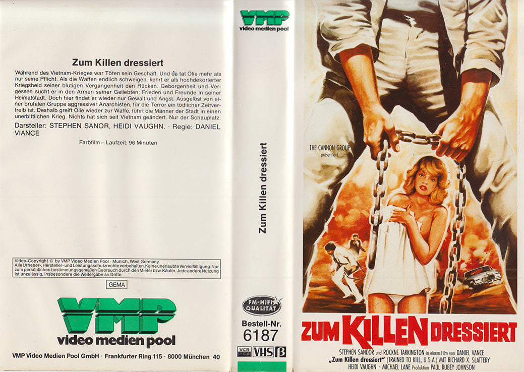 Trained to Kill (VHS - DE)