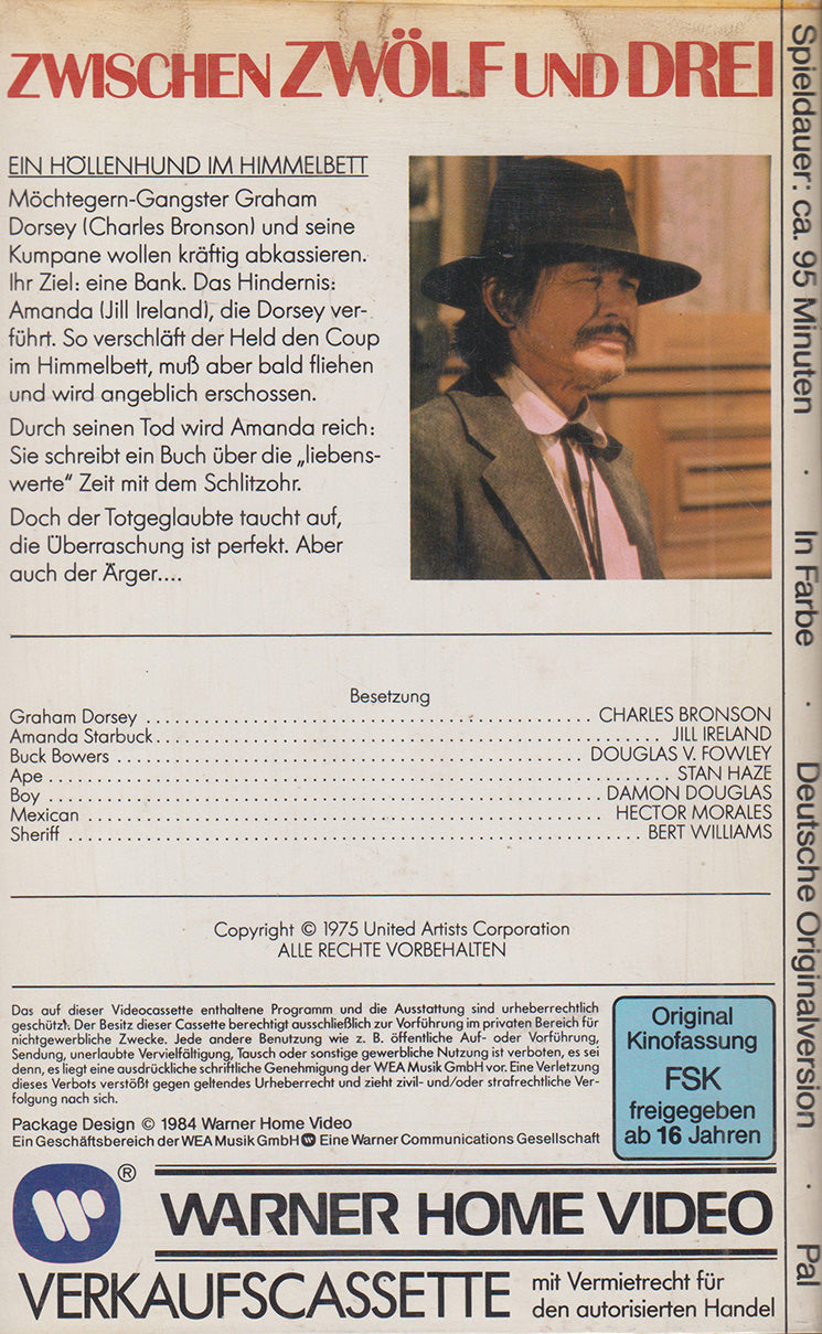 Between Twelve and Three (VHS - 1984 - DE)