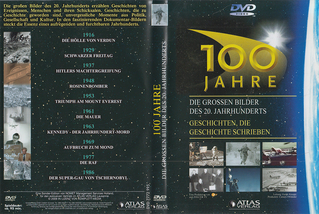 100 Years - The Great Pictures of the 20th Century (DVD - 2009 - DE)