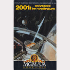 2001: Odyssee im Weltraum MGM/UA Home Video VHS Cover