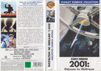 Einleger der VHS Kassetten von 2001: Odyssee im Weltraum erschienen bei Warner Home Video im Jahr 2001