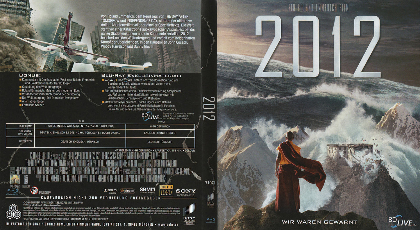 2012 (Blu-ray - 2010 - DE)