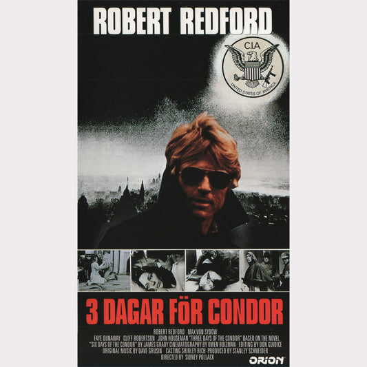3 Dagar för Condor (VHS - SE)