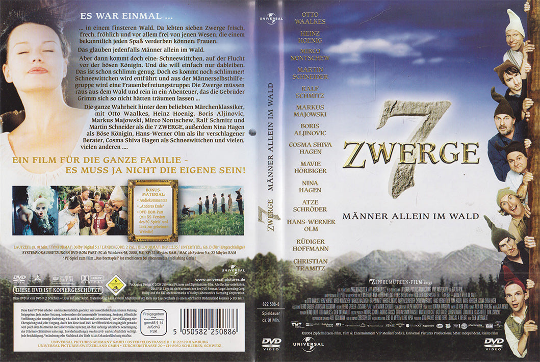 Les 7 Nains - Seuls dans les bois (DVD - 2005 - DE)