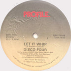 Disco Four - Whip Rap / Let It Whip (Vinyl 12" - 1982 - US)