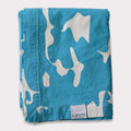 Cloth No. 2 - moderne Tischdecke aus Bio-Baumwolle, blau-weiß