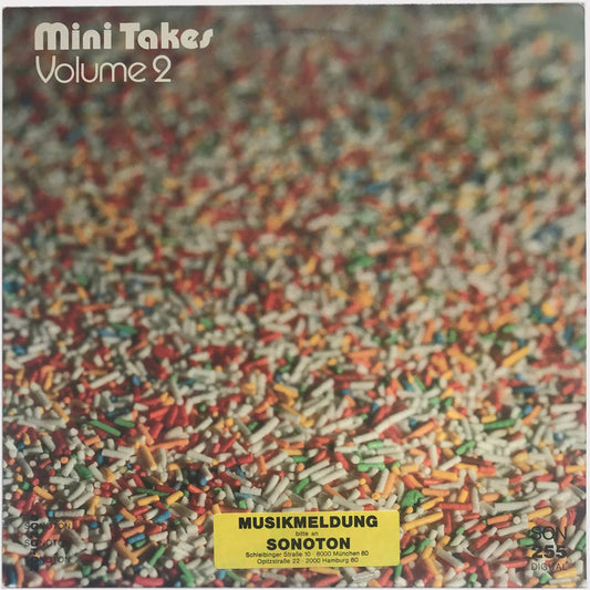Gerhard Narholz - Mini Takes Volume 2 (Vinyl LP - 1986 - DE)