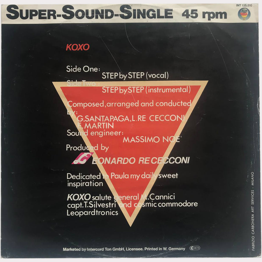 Koxo - Step By Step (Vinyl 12" - 1982 - DE)