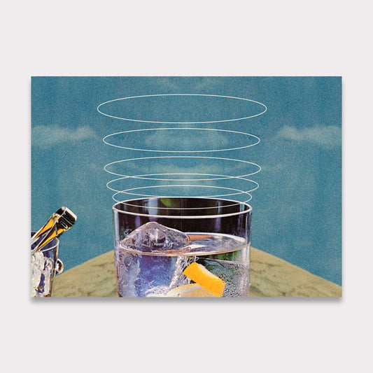 Postkarte: Ice Cold Lemon Water