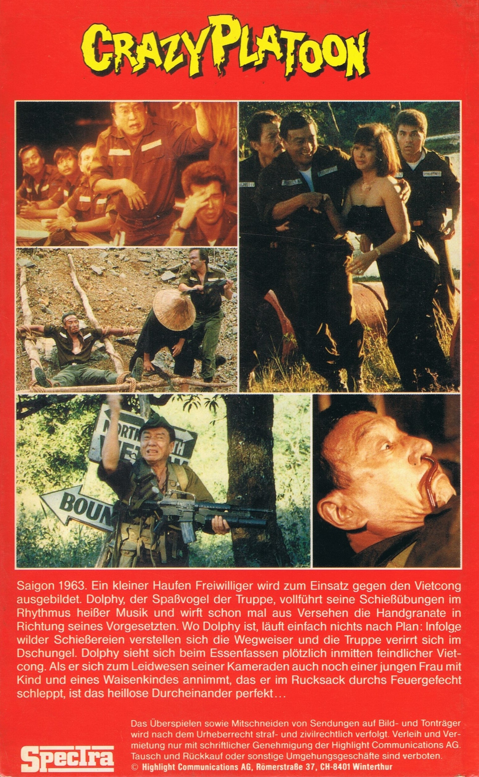 Crazy Platoon (VHS - 1988 - DE)