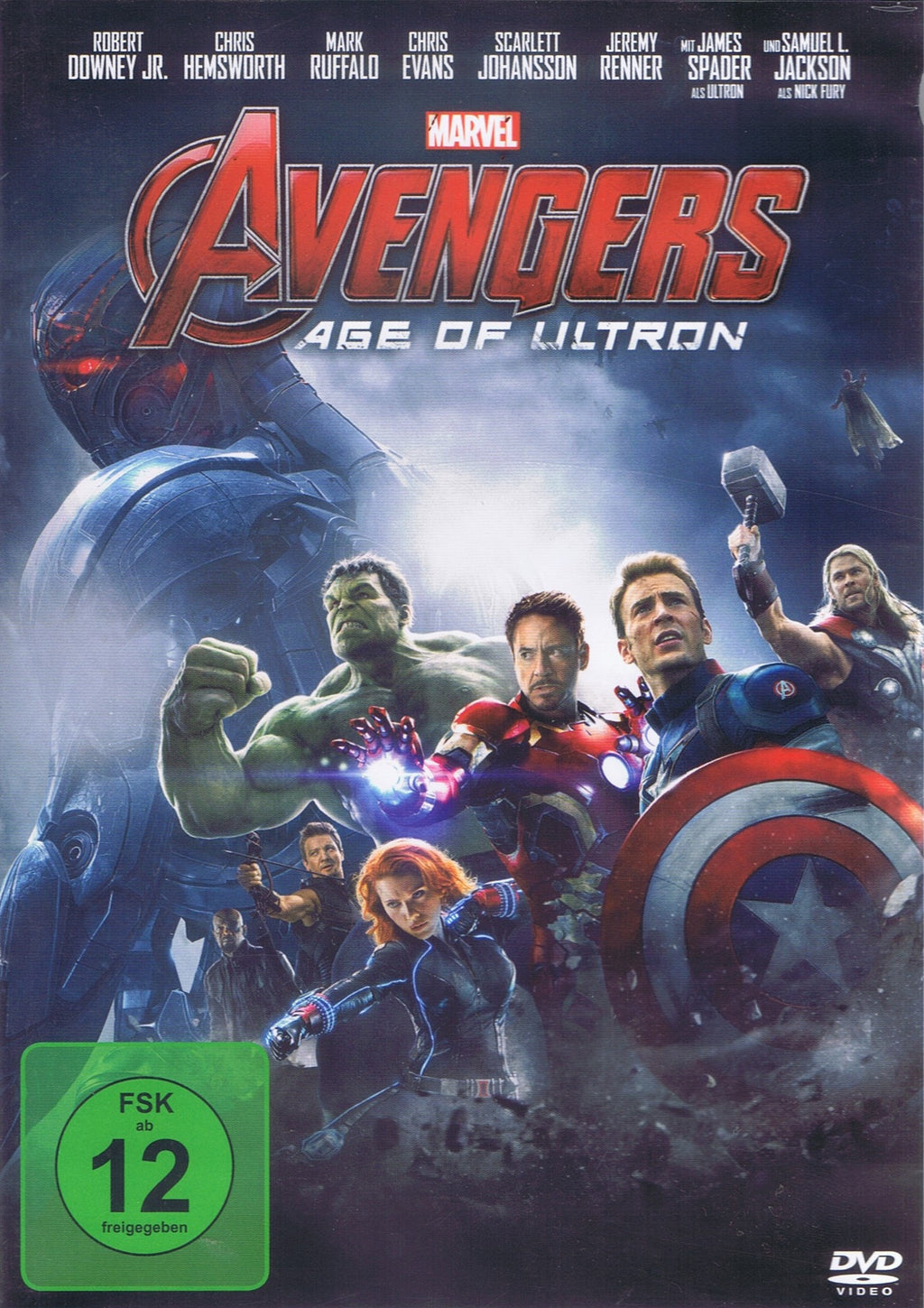 Avengers: Age of Ultron (DVD - 2015 - DE)