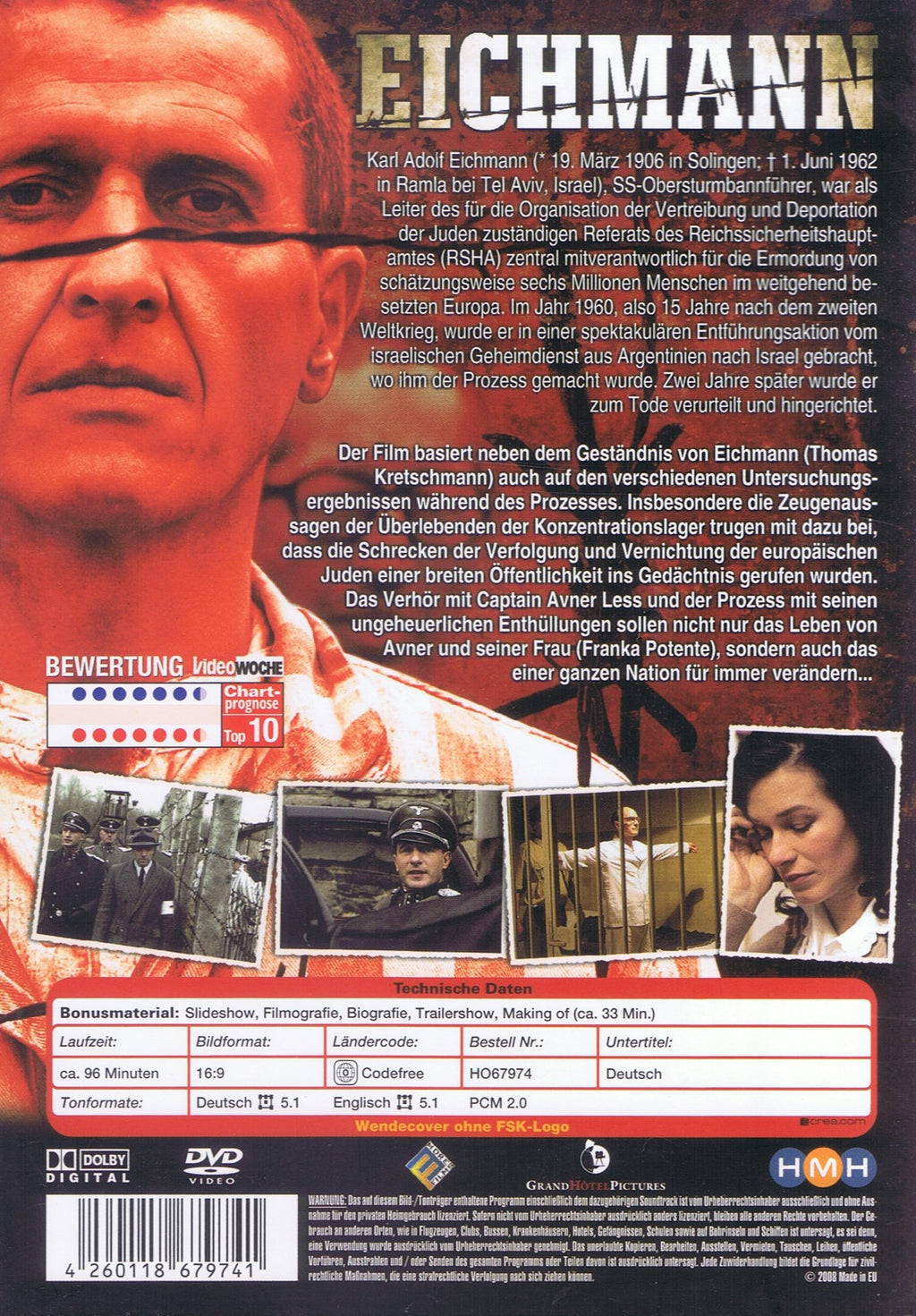 Eichmann (DVD - 2008 - DE)