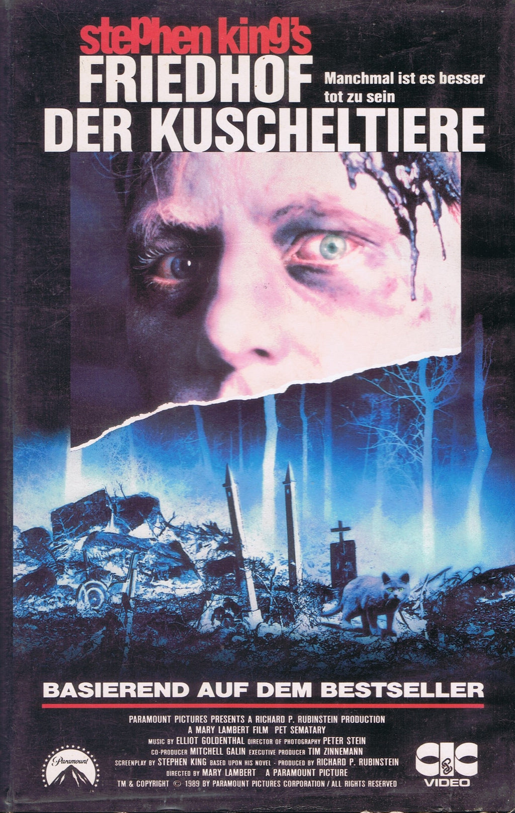 Friedhof der Kuscheltiere (VHS - 1990 - DE)