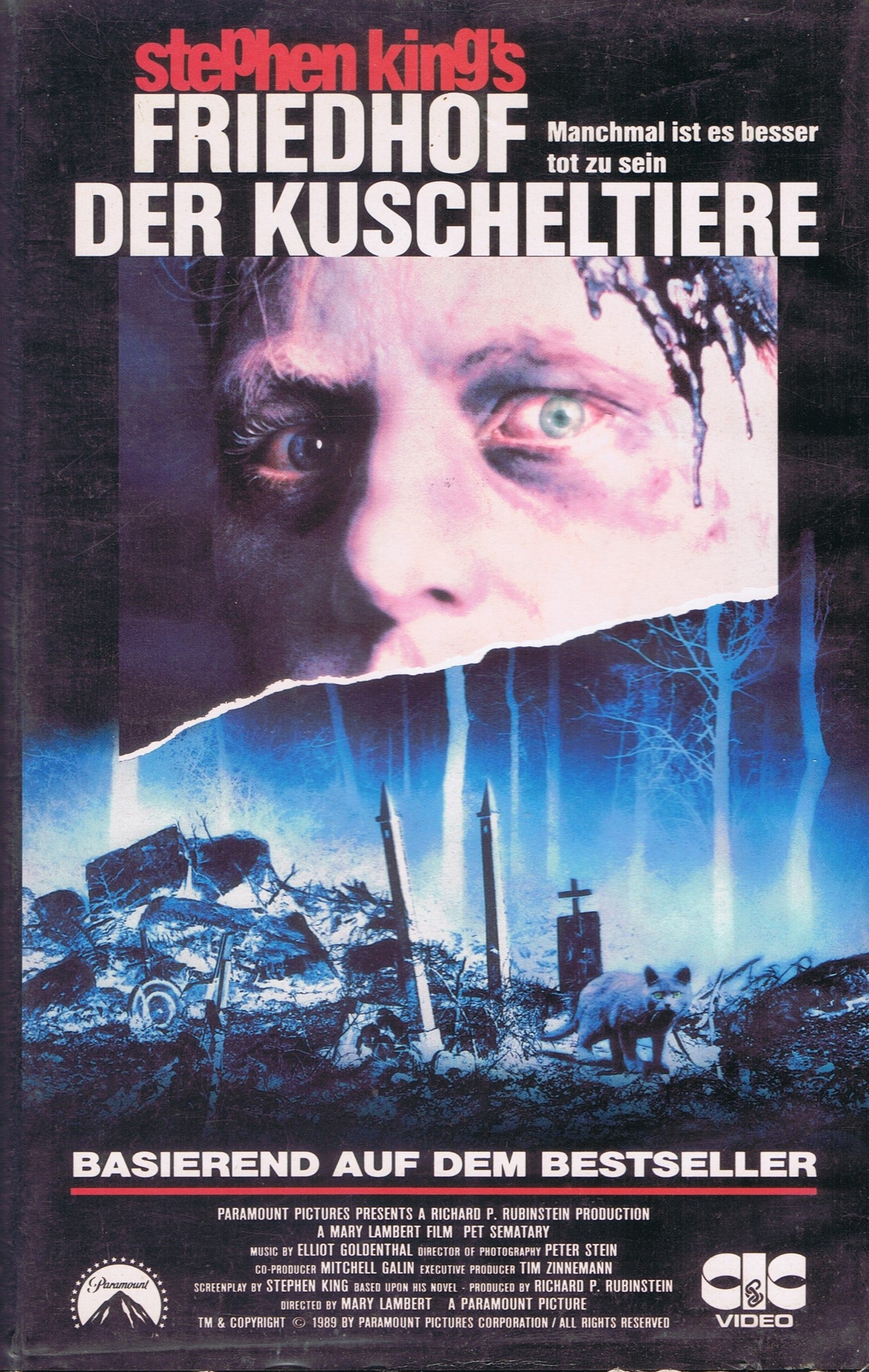 Friedhof der Kuscheltiere (VHS - 1990 - DE)