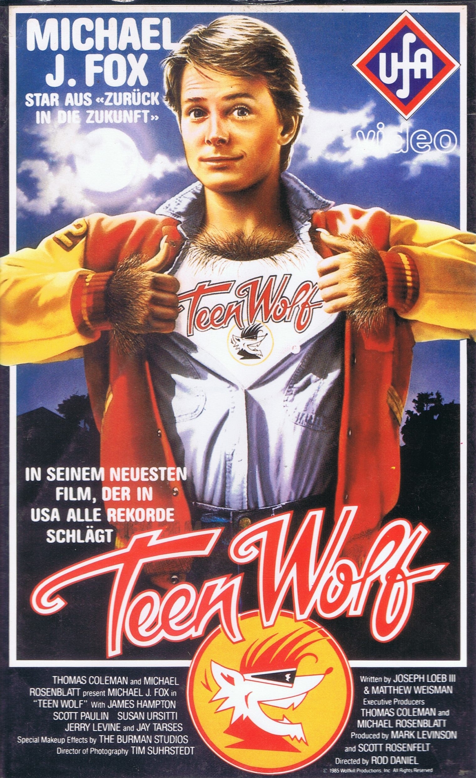 Teen Wolf (VHS - 1986 - DE)