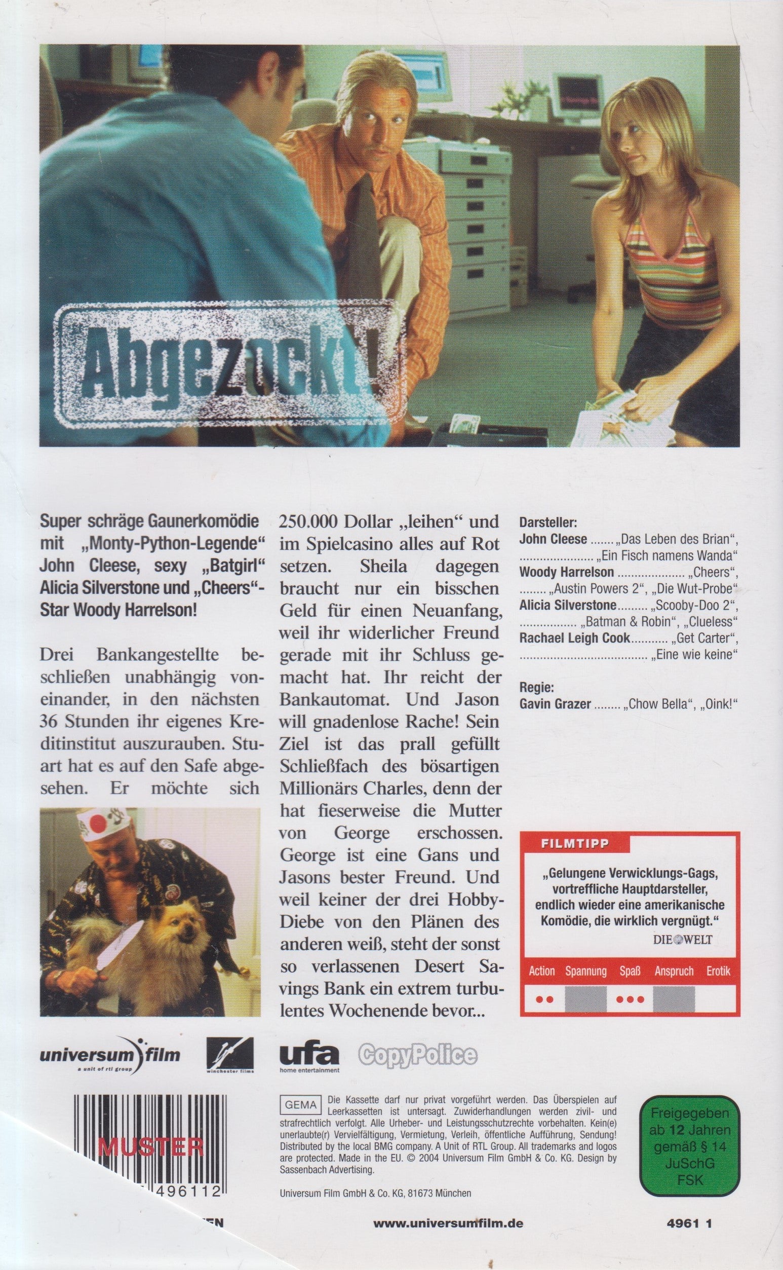 Abgezockt [Pressekopie] (VHS - 2004 - DE)
