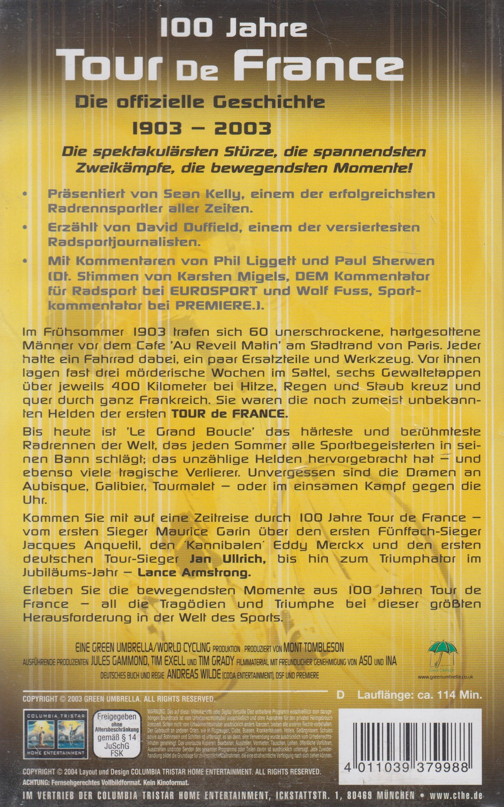 100 Jahre Tour de France (VHS - 2004 - DE)