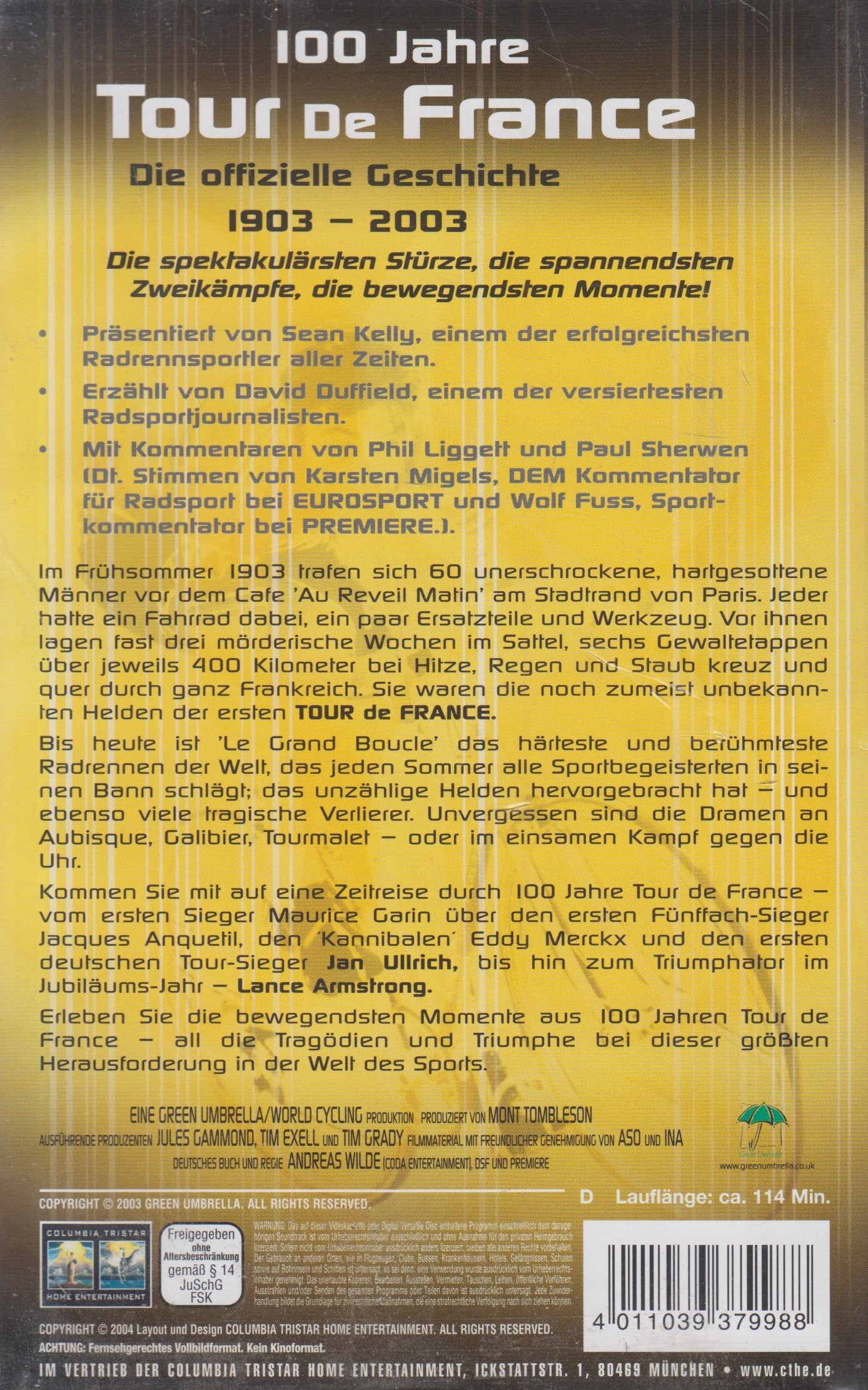 100 Jahre Tour de France (VHS - 2004 - DE)