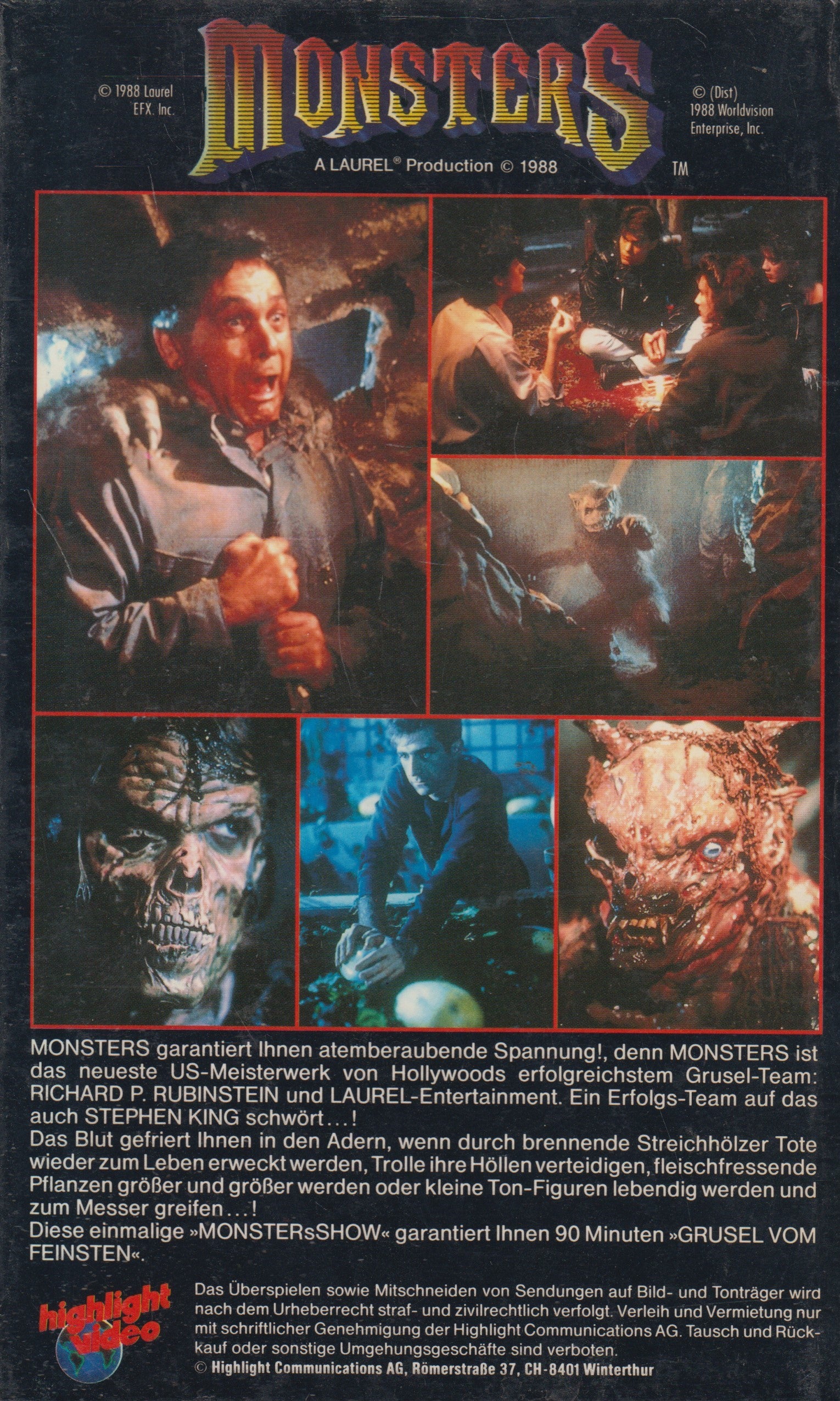 Monsters (VHS - DE)