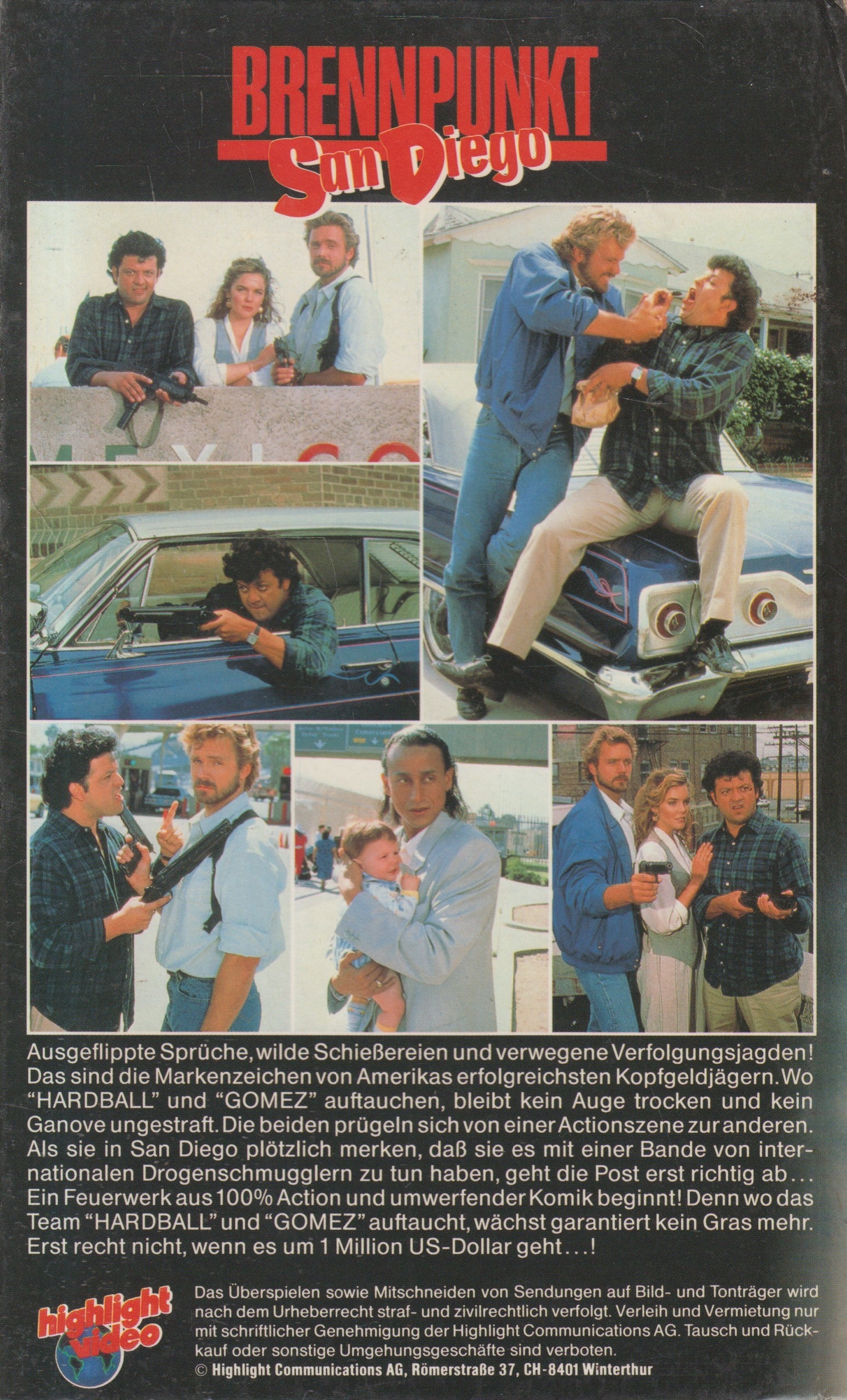 Brennpunkt San Diego (VHS - DE)
