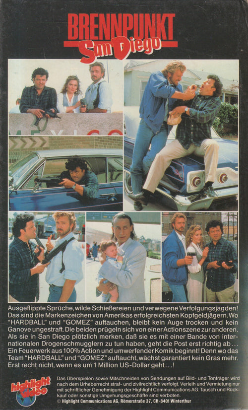 Brennpunkt San Diego (VHS - DE)
