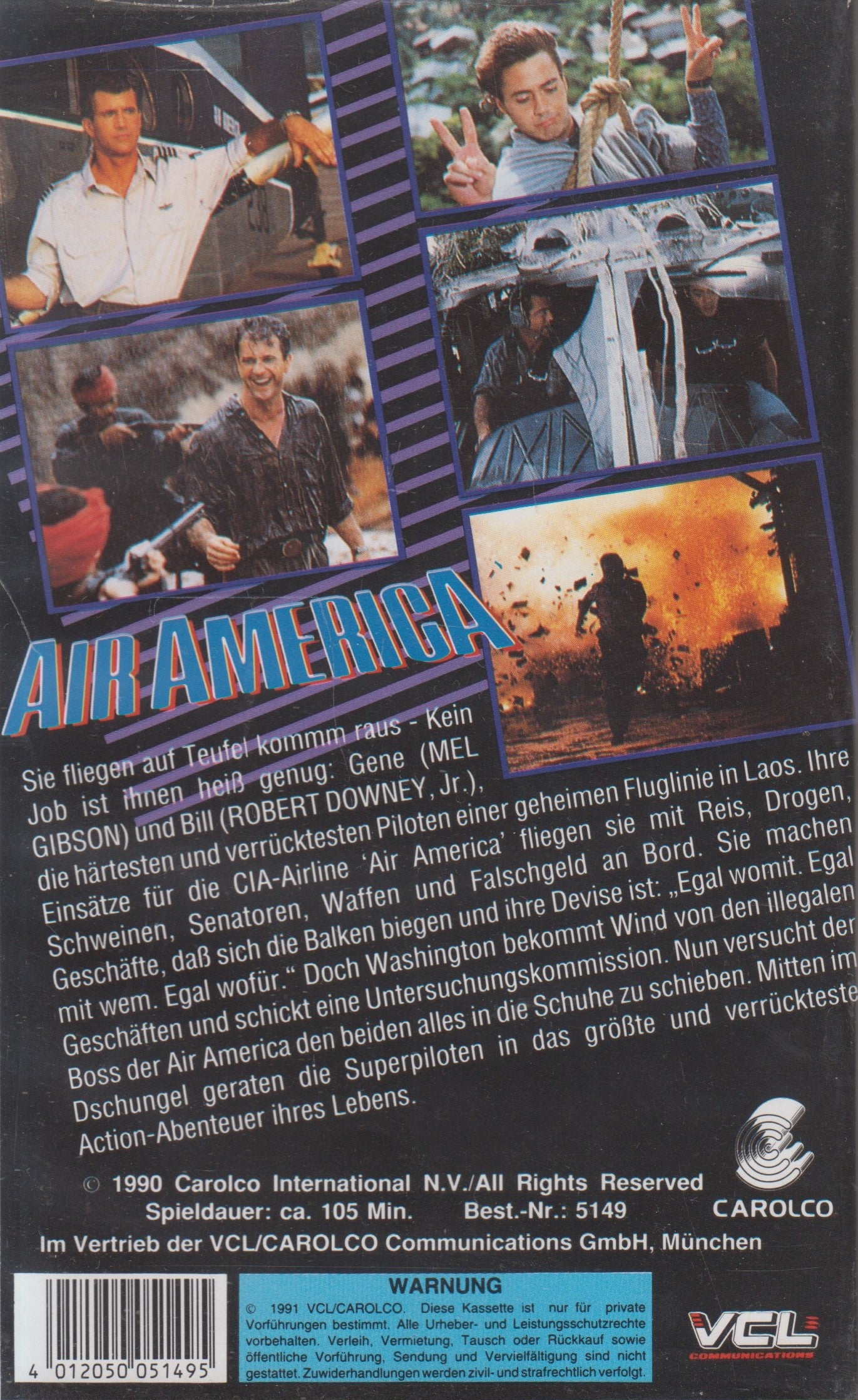 Air America (VHS - 1991 - DE)