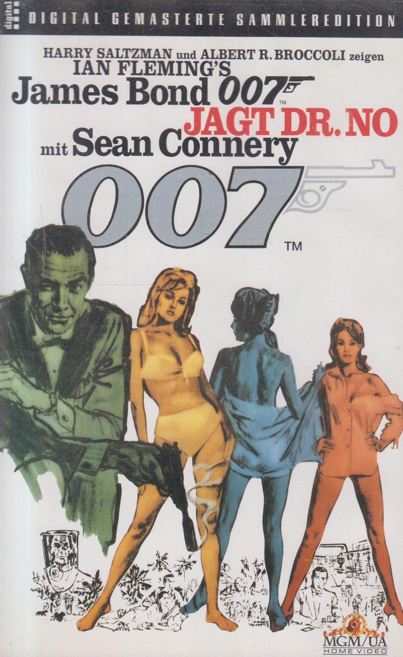 James Bond 007 Hunts Dr. No (VHS - 1992 - DE)