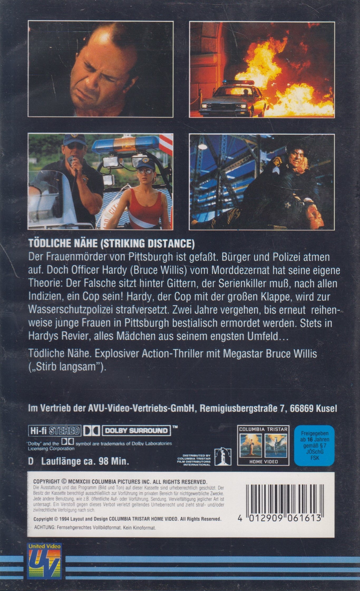 Tödliche Nähe (VHS - 1994 - DE)