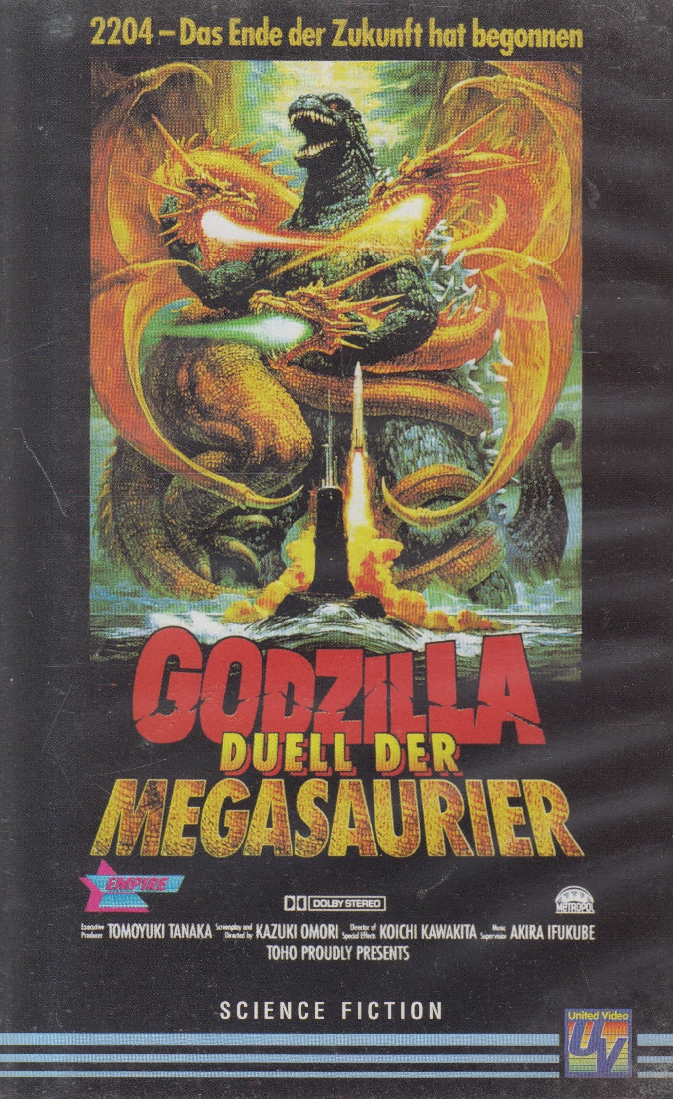 Godzilla - Duell der Megasaurier (VHS - 1997 - DE)