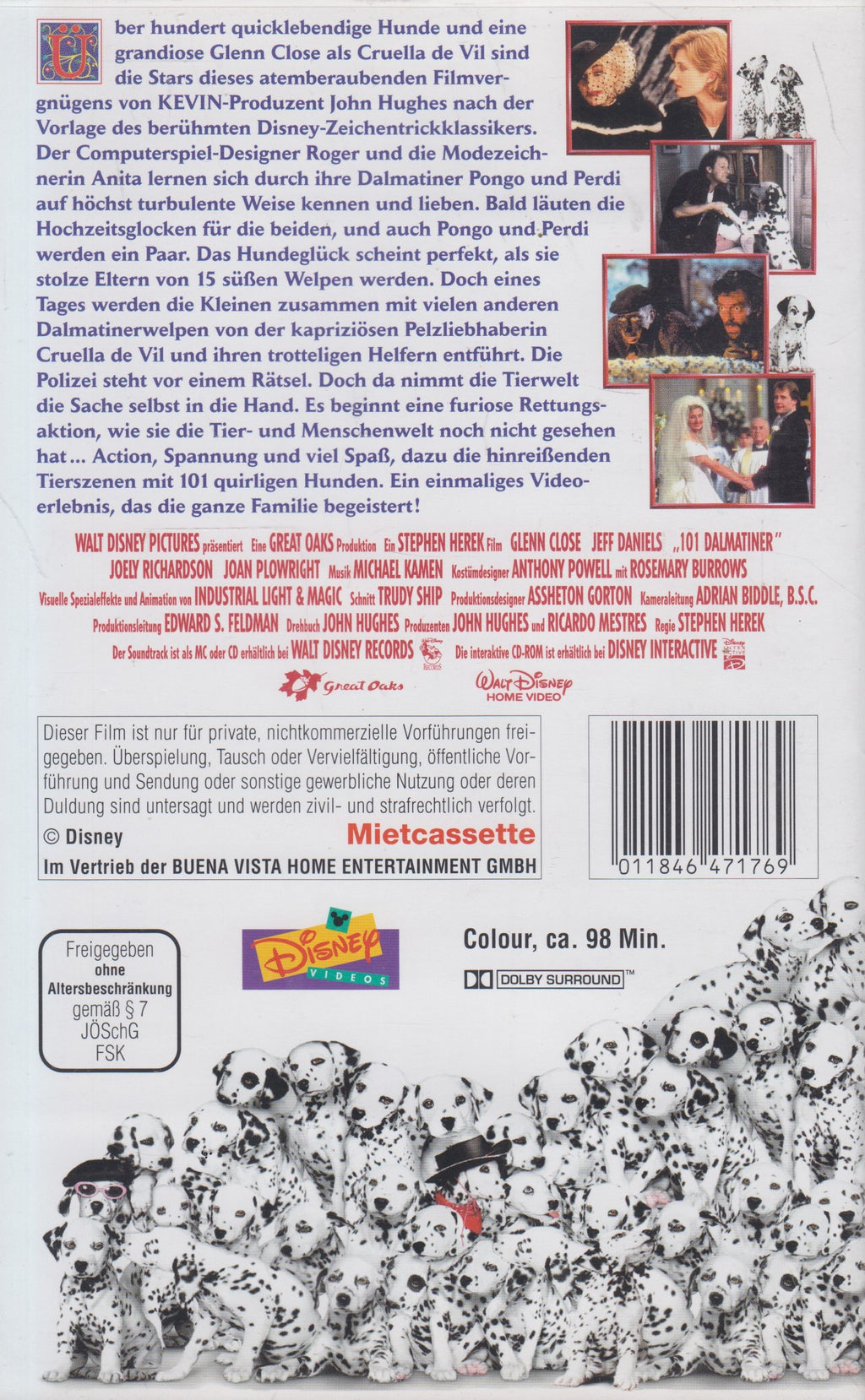 101 Dalmatiner (VHS - DE)
