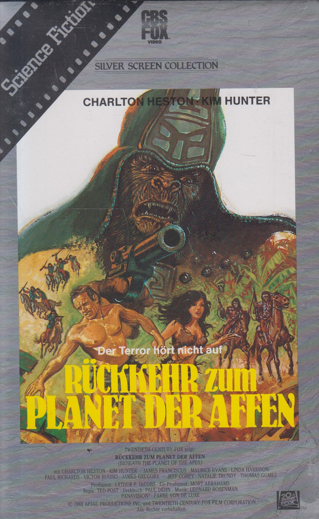 Rückkehr zum Planet der Affen (VHS - 1990 - DE)