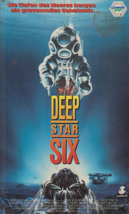 DeepStar Six (VHS - 1989 - DE)
