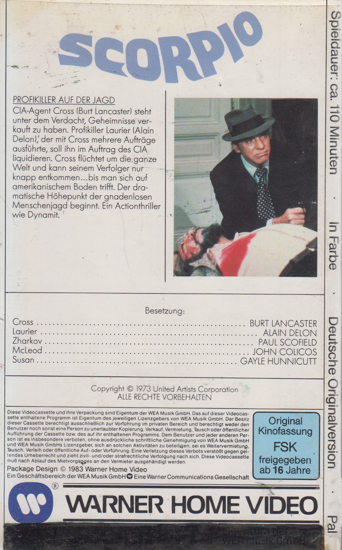 Scorpio (VHS - 1983 - DE)
