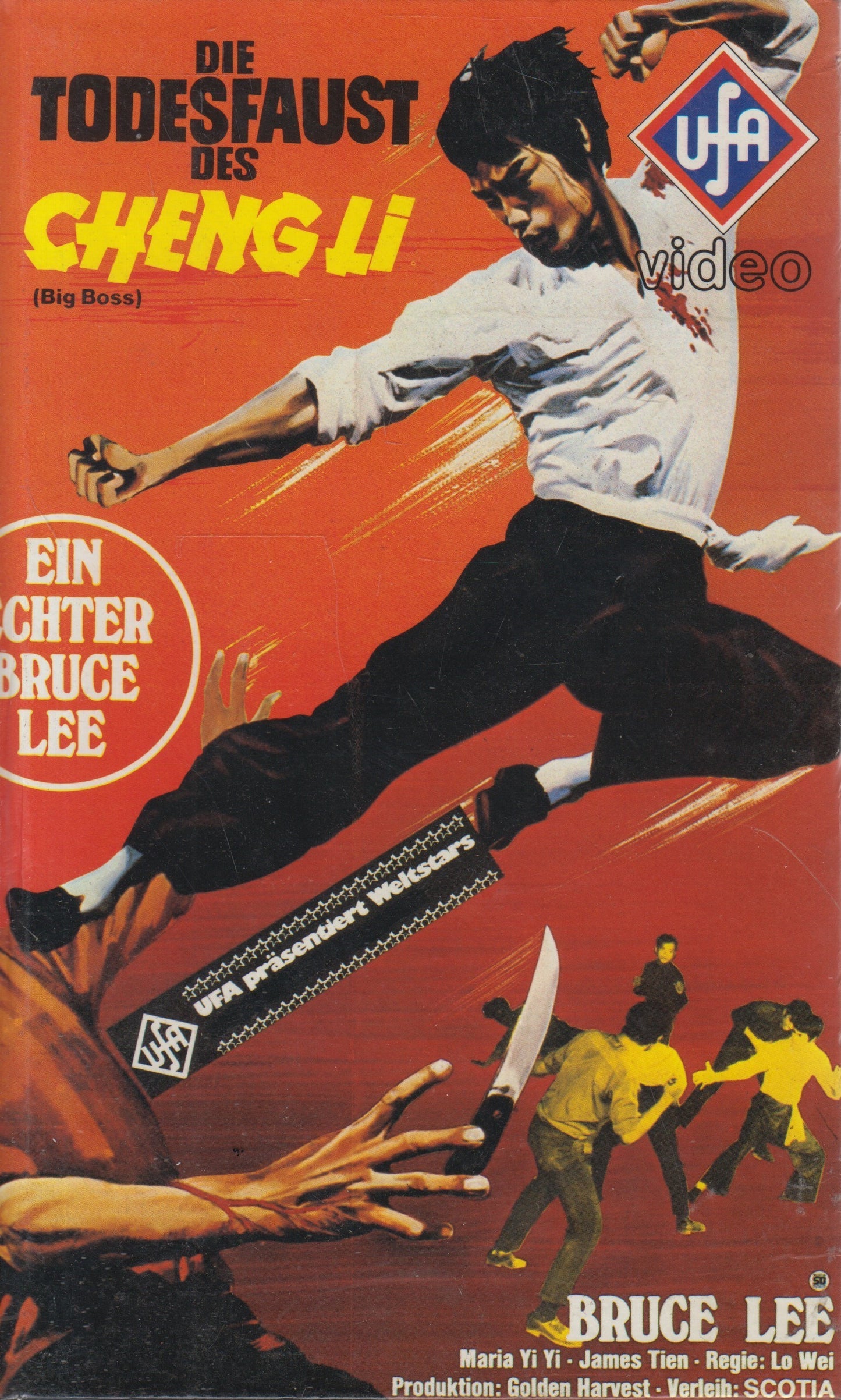 The Death Fist of Cheng Li (VHS - 1981 - DE)