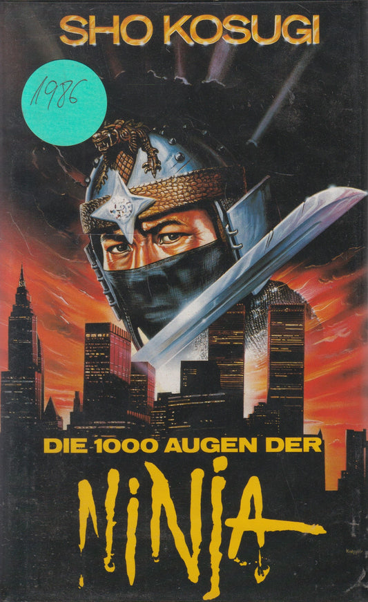 Les 1000 yeux du ninja (VHS - 1986 - DE)
