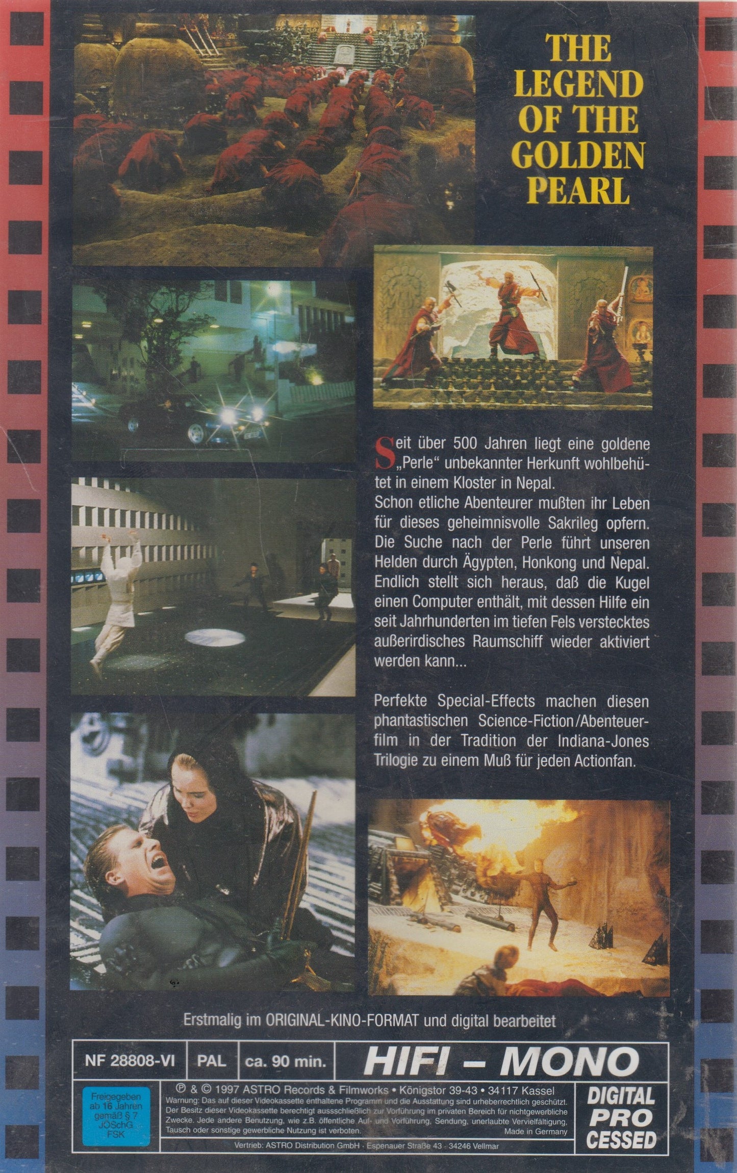 The Legend of the Golden Pearl (VHS - 1997 - DE)