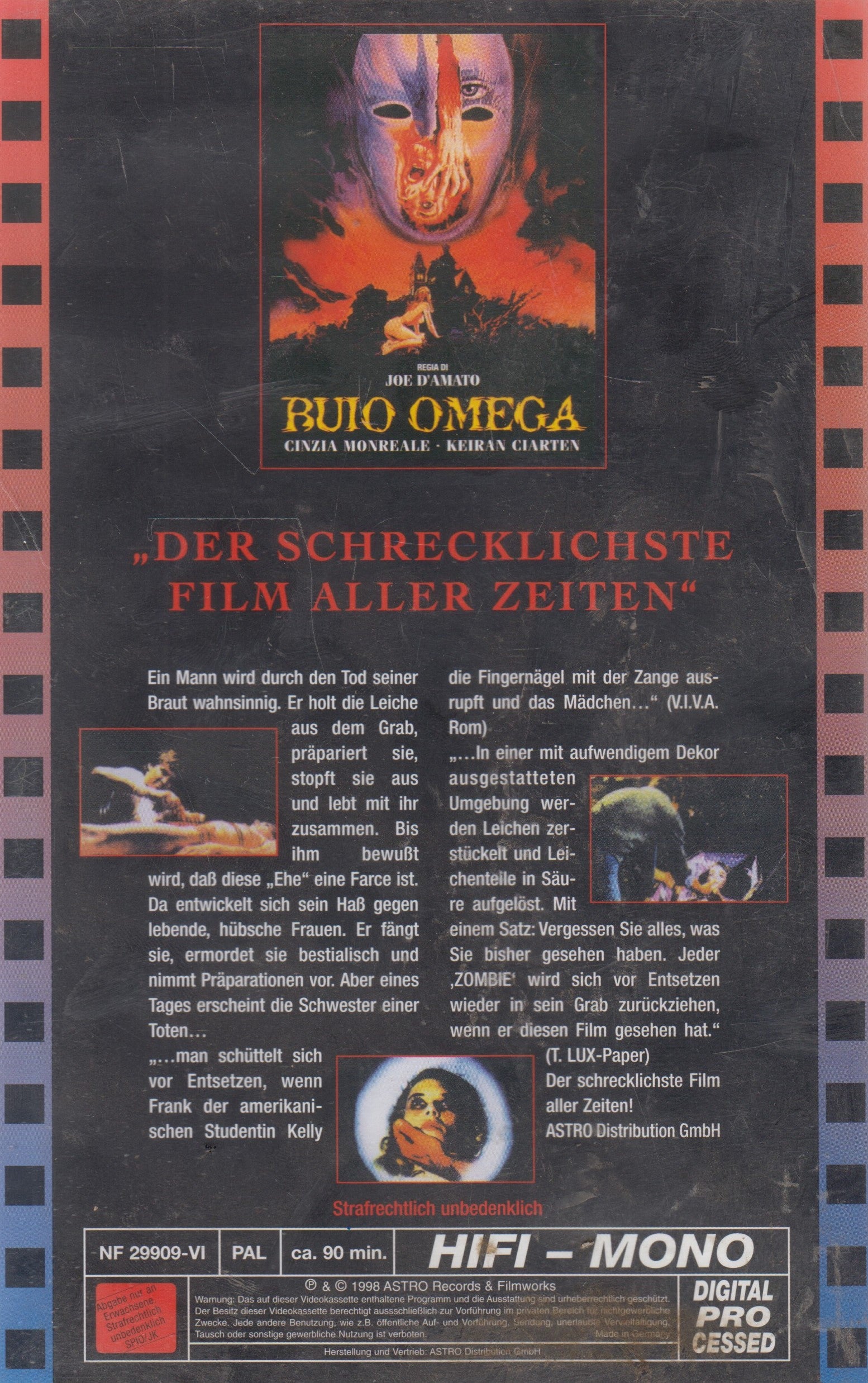 Buio Omega (VHS - 1998 - DE)