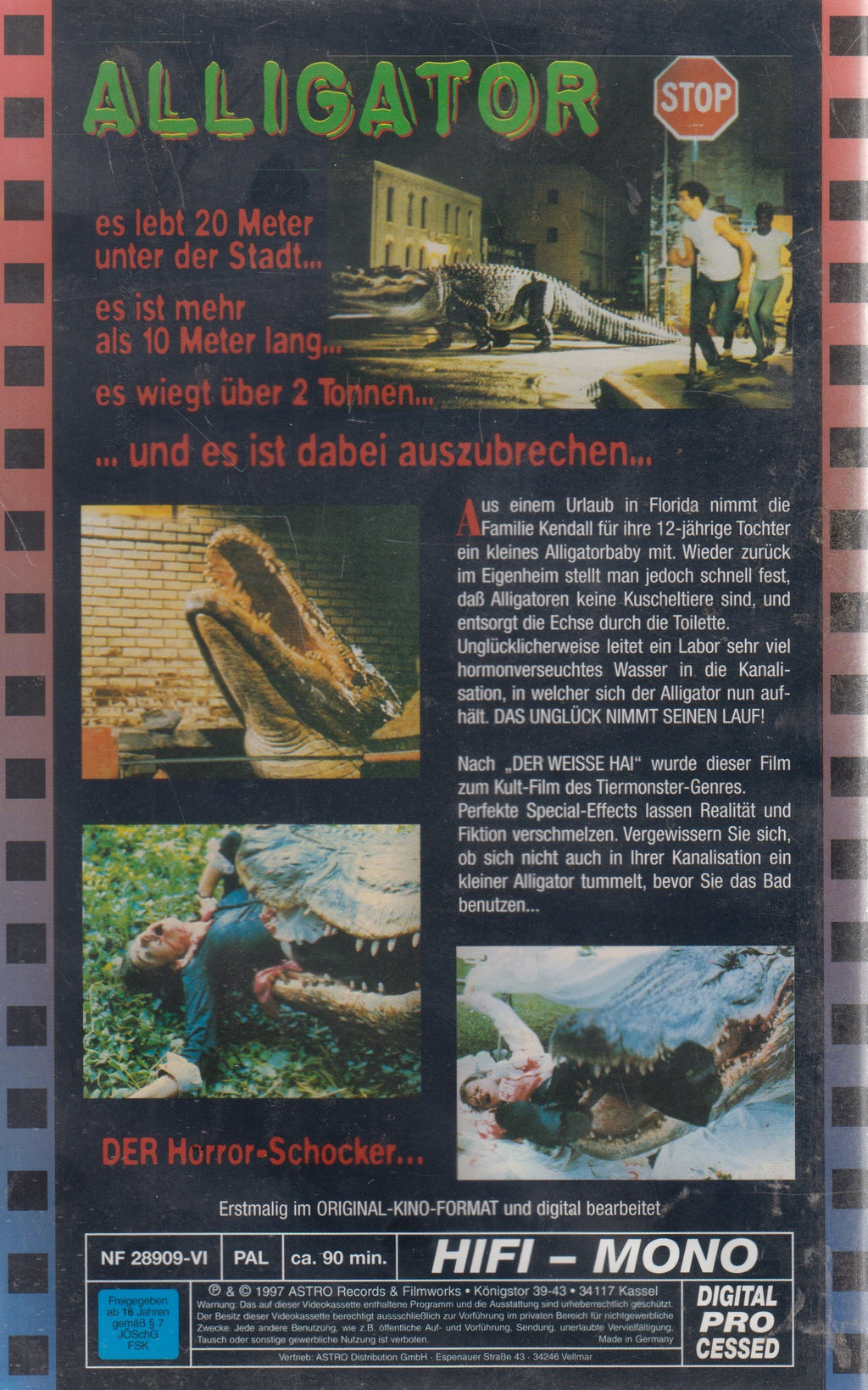 Alligator (VHS - 1997 - DE)