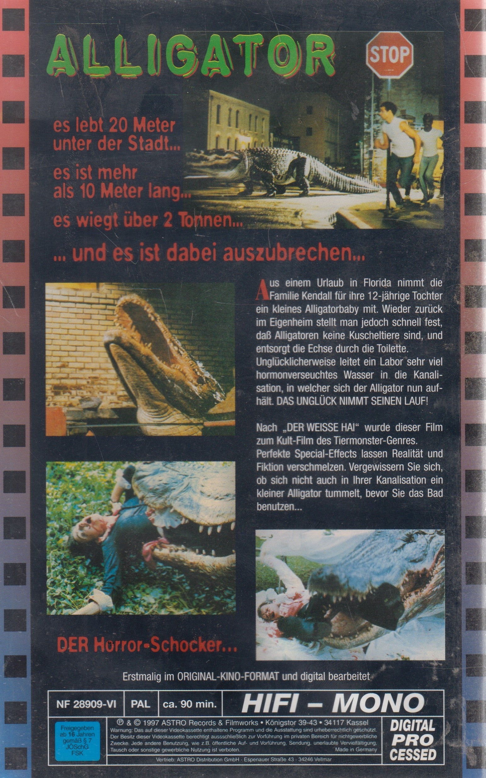 Alligator (VHS - 1997 - DE)
