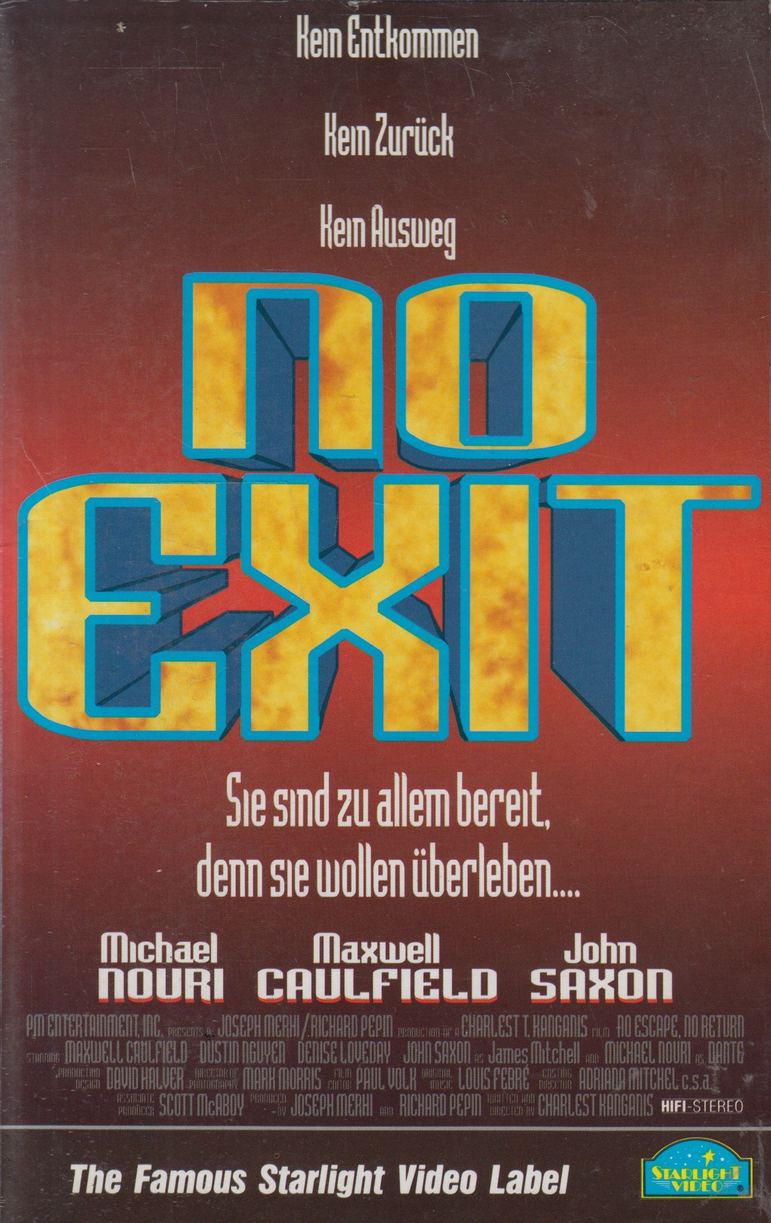 No Exit (VHS - DE)