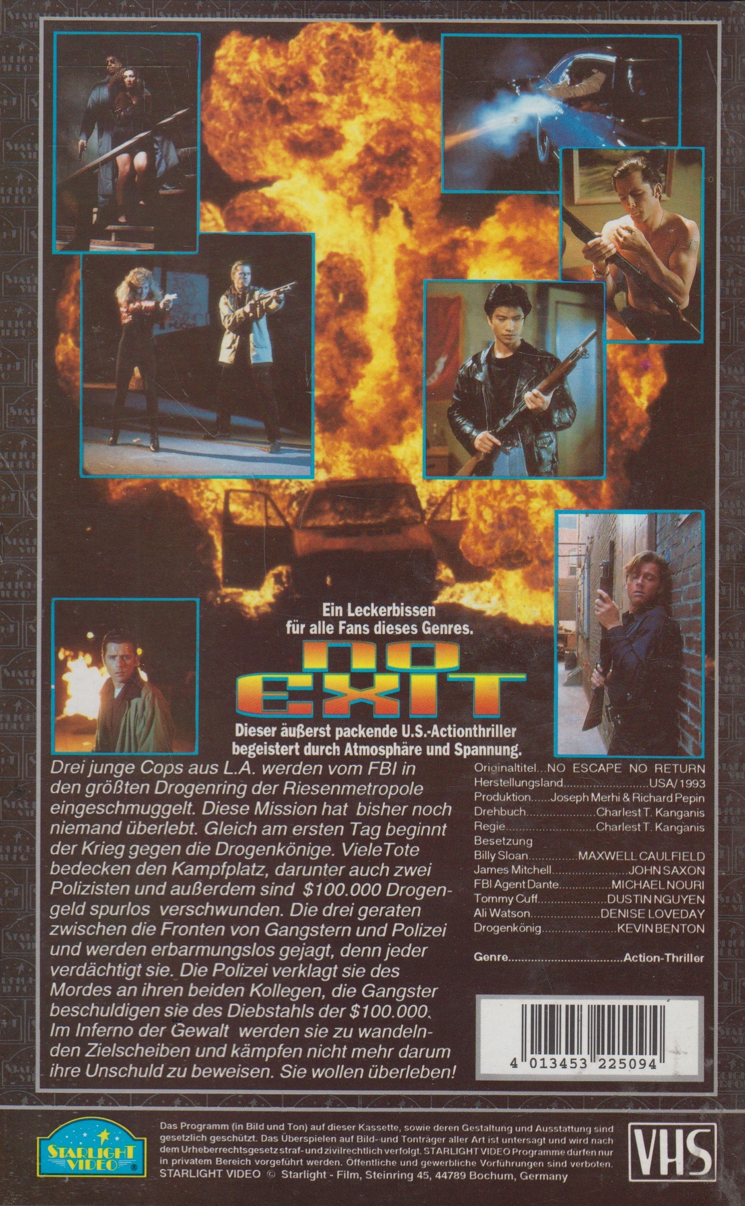 No Exit (VHS - DE)