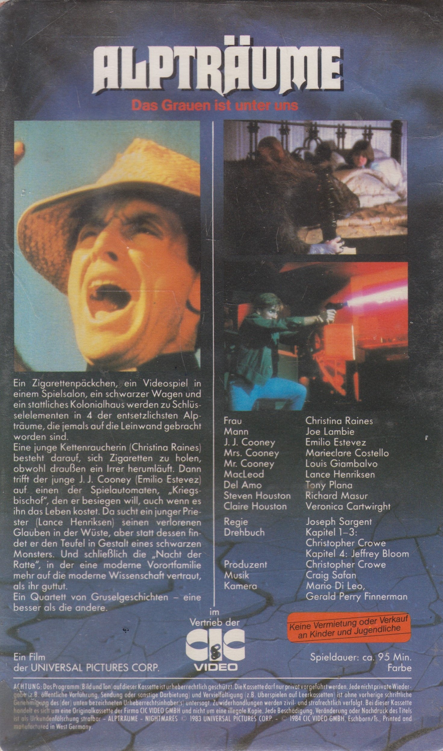 Alpträume (VHS - 1984 - DE)