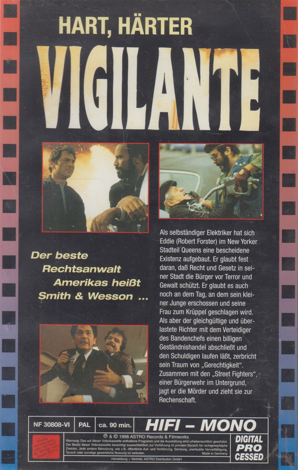 Vigilante (VHS - 1998 - DE)
