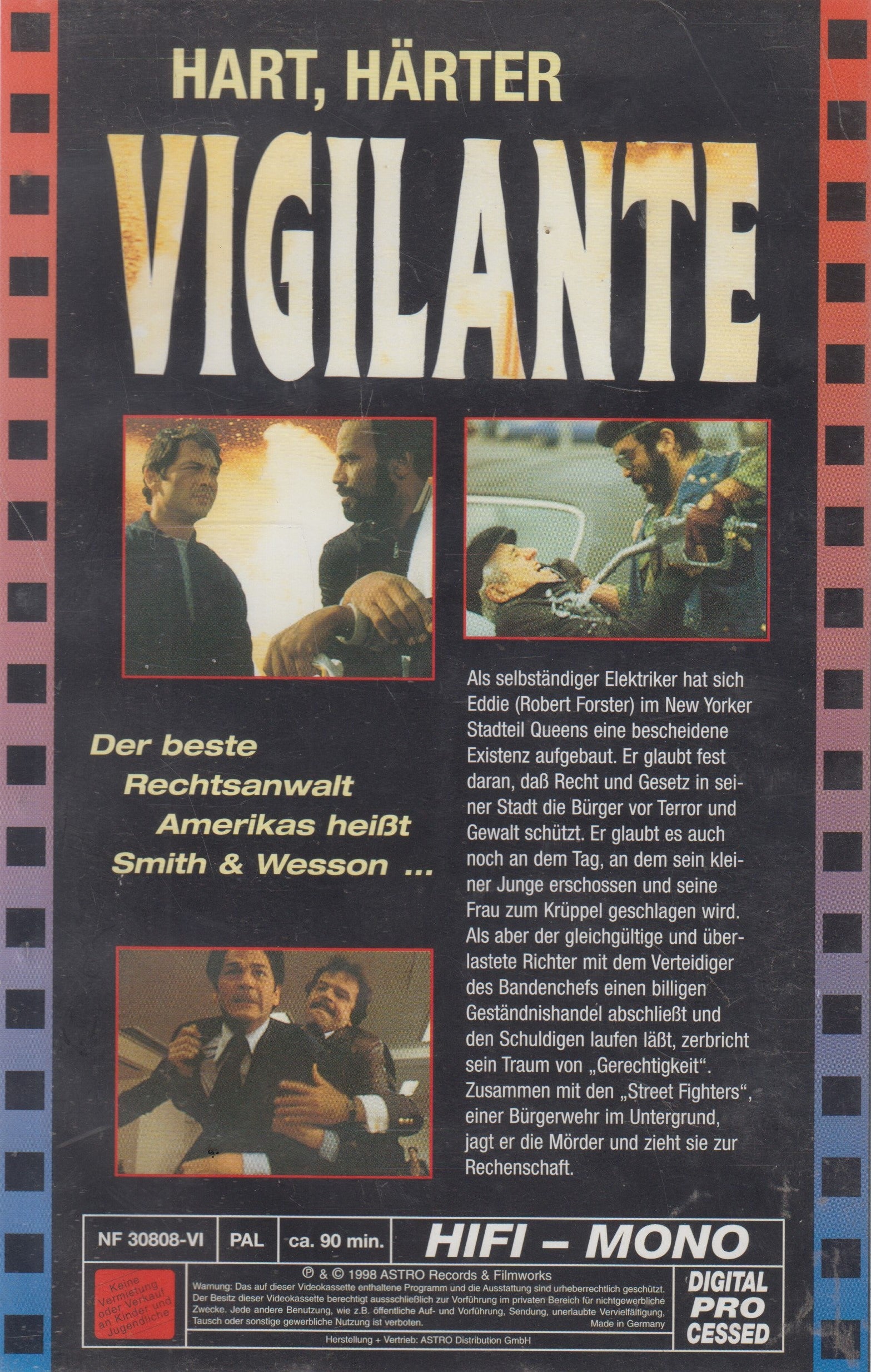 Vigilante (VHS - 1998 - DE)