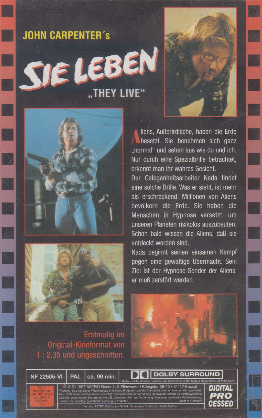 Sie leben (VHS - 1997 - DE)