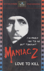 Maniac 2 - Love to Kill (VHS - 1998 - DE)