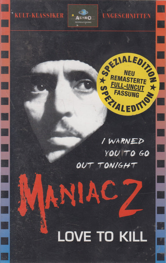 Maniac 2 - Love to Kill (Édition spéciale) (VHS - 1998 - DE)
